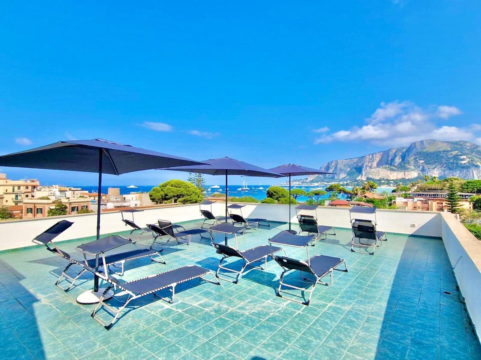 Mongibello Rooftop Mondello Zewnętrze zdjęcie